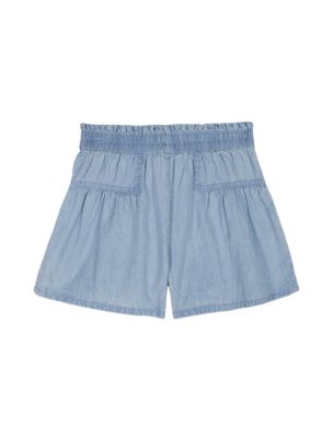 Детские шорты Calvin Klein Girls Tie Waist Shorts — фото 2