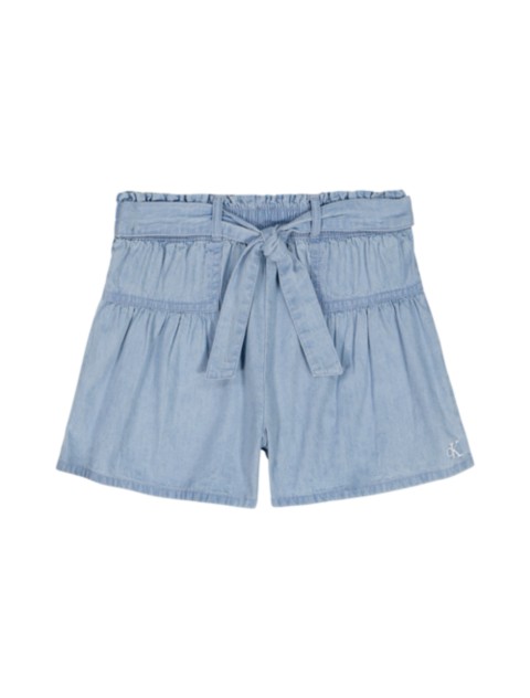 Детские шорты Calvin Klein Girls Tie Waist Shorts