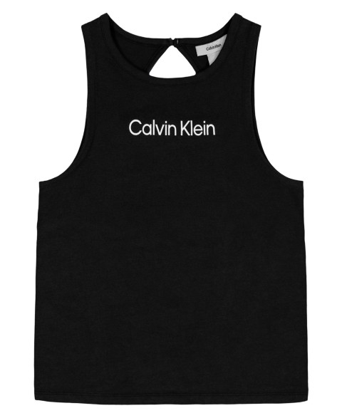 Детские топы Calvin Klein Girls Calvin Klein Logo Tank Top