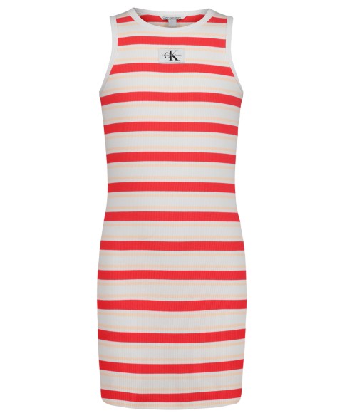 Детские платья Calvin Klein Girls Woven Monologo Tank Dress