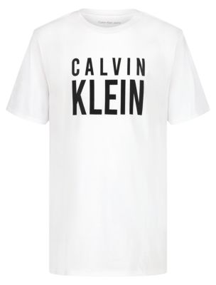 Boys Logo Graphic Classic T-Shirt, White