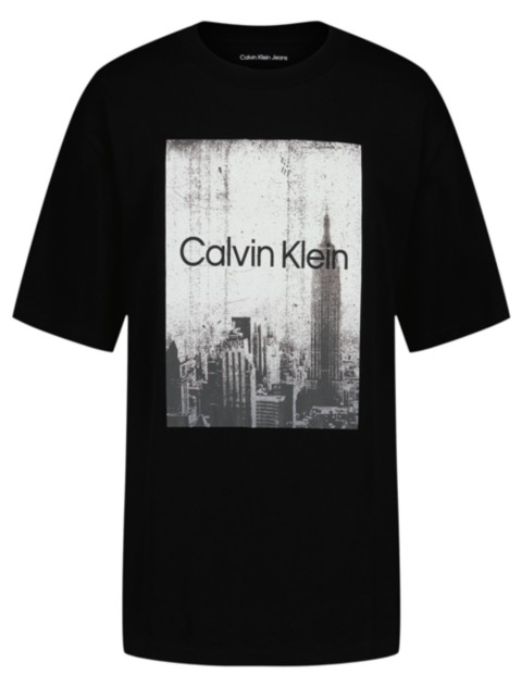 Детские футболки Calvin Klein Boys City Logo Graphic Classic T-Shirt