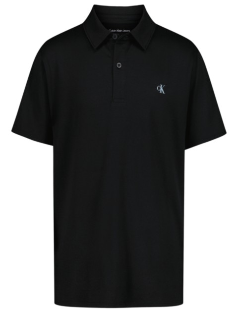 Детские рубашки Calvin Klein Boys Monogram Tech Polo Shirt