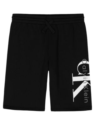 Boys Monologo Graphic Knit Shorts from Calvin Klein - $23.70