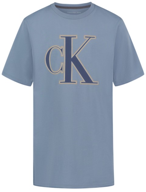Детские футболки Calvin Klein Boys Chain Stitch Monogram Logo Tee