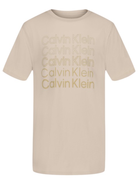 Детские футболки Calvin Klein Boys Level Logo Tee
