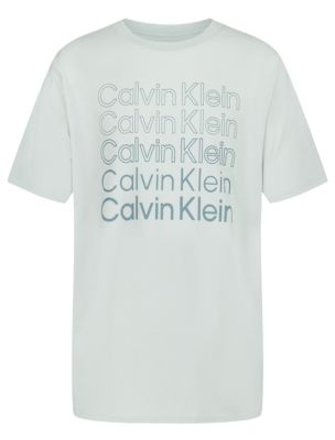 Boys CK Levels Graphic Tee, White