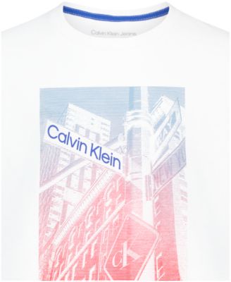 Детские футболки Calvin Klein Boys NYC Sign Tee — фото 2