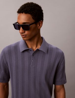 Мужские солнцезащитные очки Calvin Klein Acetate Rectangle Sunglasses — фото 3