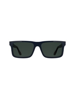 Acetate Rectangle Sunglasses, Blue