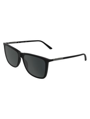 Мужские солнцезащитные очки Calvin Klein Modern Acetate Modified Rectangle Sunglasses — фото 2