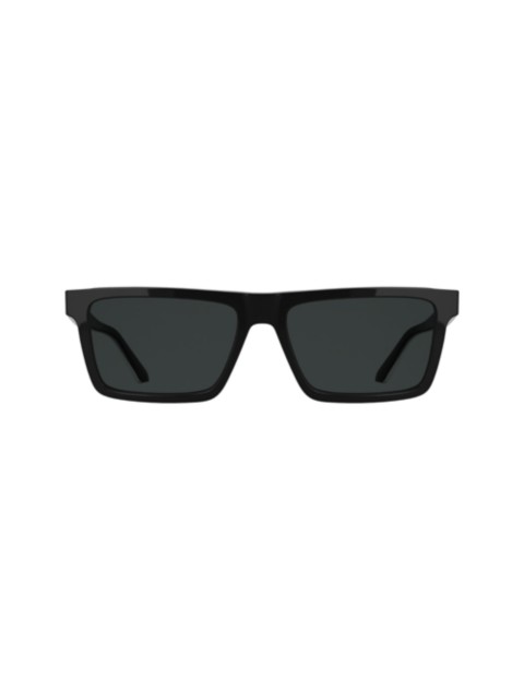 Мужские солнцезащитные очки Calvin Klein Acetate Slim Modified Rectangle Sunglasses