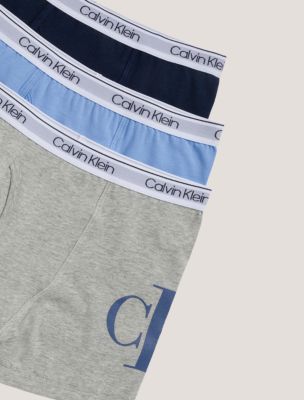 Трусы-боксеры Monogram для детей, хлопок, стрейч, 3 шт. — Calvin Klein — фото 2