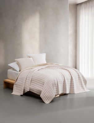 Signature Quilt Set, Sheer Pink