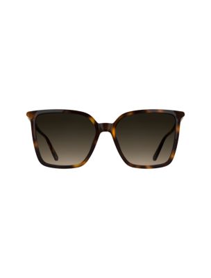 Modern Butterfly Sunglasses, Brown