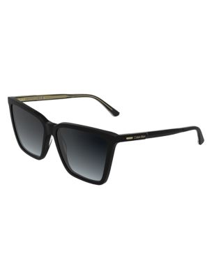 Женские солнцезащитные очки Calvin Klein Classic Butterfly Sunglasses — фото 2