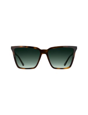 Classic Butterfly Sunglasses, Light Brown