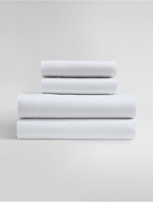 Modern Comfort Sheet Set, White