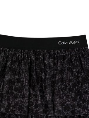 Юбка для девочек Calvin Klein из сетки Power Mesh, цвет: Чёрный — фото 2