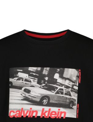 Футболка для мальчиков Calvin Klein Calvin City с принтом, цвет: Чёрный — фото 3