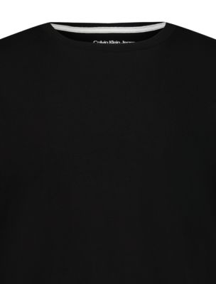 Футболка для мальчиков Calvin Klein с логотипом по краю, цвет: Чёрный — фото 3