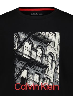 Футболка для мальчиков Calvin Klein Calvin City, цвет: Чёрный — фото 3