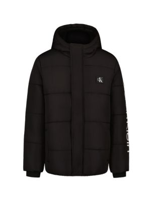 Boys Monologo Puffer Jacket, Black