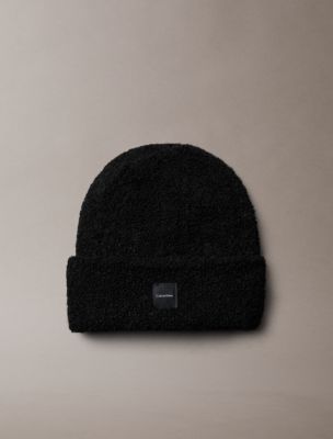 Boucle Cuff Hat, Black
