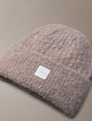 Женский головной убор Calvin Klein Boucle Cuff Hat, цвет: Affogato — фото 3