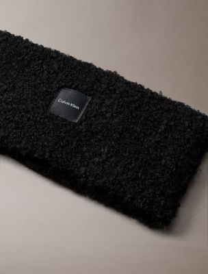Женские аксессуары для волос Calvin Klein Boucle Headband, цвет: Чёрный — фото 2