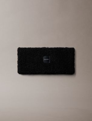 Женские аксессуары для волос Calvin Klein Boucle Headband, цвет: Чёрный — фото 1