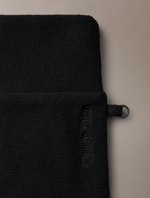 Мужские перчатки Calvin Klein Fleece Commuter, цвет: Чёрный — фото 3