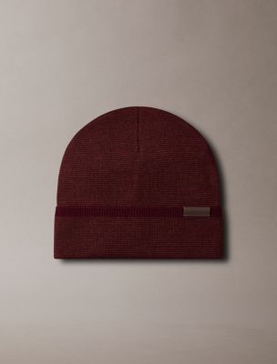 Мужской головной убор Calvin Klein Birdseye Cuff Hat, цвет: Коричневый бархатный — фото 1