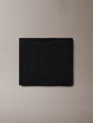 Мужские снуды Calvin Klein Fleece Drawcord Gaiter, цвет: Чёрный — фото 2