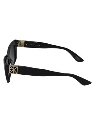 Женские солнцезащитные очки Calvin Klein Cat Eye Sunglasses, цвет: Чёрный — фото 2
