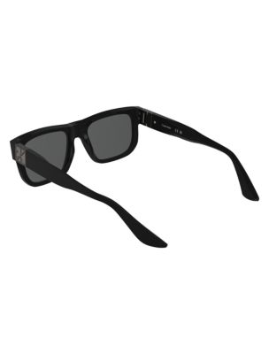 Солнцезащитные очки Calvin Klein Modified Rectangle Sunglasses, цвет: Чёрный — фото 4