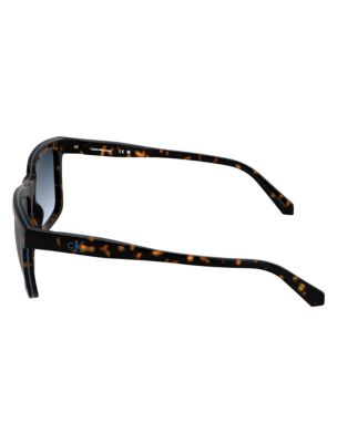 Солнцезащитные очки Calvin Klein Modified Rectangle Sunglasses, цвет: Тёмный гавана — фото 3
