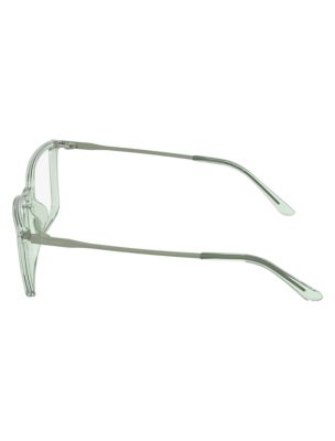 Женские очки Calvin Klein Transparent Cat Eye Glasses, цвет: Белый — фото 2