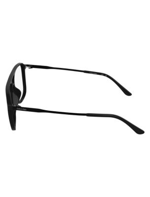 Женские очки Calvin Klein Rounded Navigator Glasses, цвет: Прозрачный шалфейный — фото 2