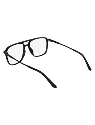 Женские очки Calvin Klein Rounded Navigator Glasses, цвет: Прозрачный шалфейный — фото 4