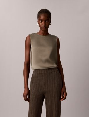 Double-Faced Satin Shell, Iron