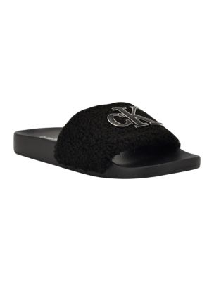 Women's Ahva Slide, Black
