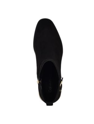 Calvin Klein Women's Jasen Bootie - Black - Ankle Boots - 7.5