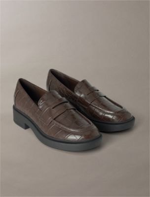 Women's Otinya Loafer, Dark Brown