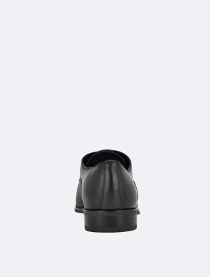 Calvin Klein Men's Men's Drew Dress Shoe in Black | Size: 9H 100% Leather