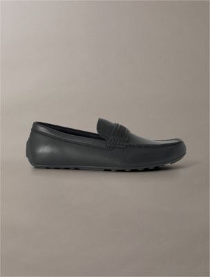 Мужские лоферы-мокасины Calvin Klein Oliver для вождения, цвет: Чёрный — фото 2