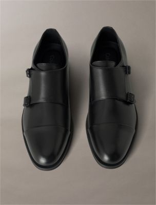 Мужские туфли Calvin Klein Rekben Dress Shoes, цвет: Чёрный — фото 4