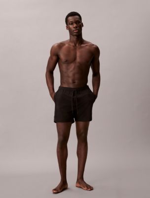 Core Solid Swim Shorts, Black