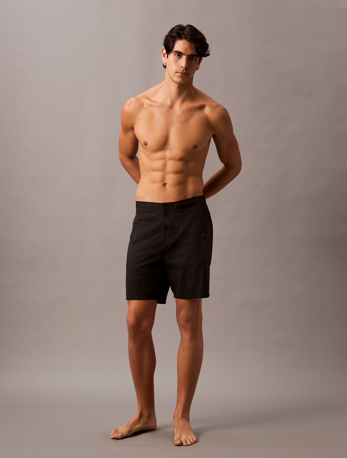 Solid 7" Swim Shorts
