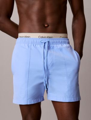 Мужские шорты Calvin Klein Logo Waistband Swim Shorts — фото 2